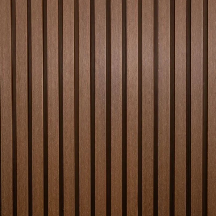 219 x 26mm 3.6m Hazelwood Batten Screen Castellated Panel