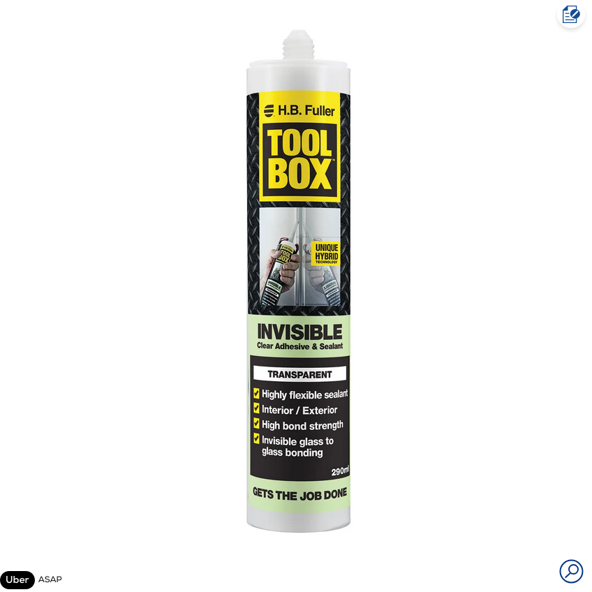 H.B. Fuller® Toolbox™ Invisible Adhesive & Sealant